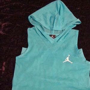 Sleeveless Jordan hoodies